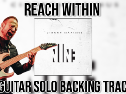 Circus Maximus - Reach Within Guitar Solo Backing Track