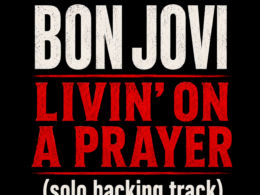Bon Jovi - Livin' On A Prayer (solo backing track)