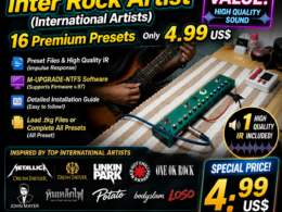 Preset TANK-G V97 : INTER ROCK ARTIST (16 Ps) 🤘