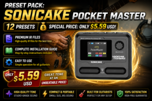 Preset SONICAKE POCKET MASTER (12 Ps) 🤘
