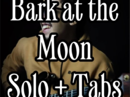 Bark at the Moon (Solo) - Ozzy Osbourne – Guitar Tab (GP5/GPX)