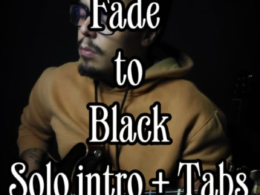 Fade to Black (Intro Solo) - Metallica – Guitar Tab (GP5/GPX)