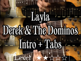 Layla (Intro 4 Guitars Solo) – Derek and the Domino's - Guitar Tab (GP5/GPX)