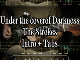 Under the cover of Darkness (Intro Bass and 2 Guitars) – The Strokes - Guitar Tab (GP5/GPX)